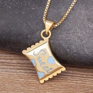 NEW 14k Sweet Candy Necklace